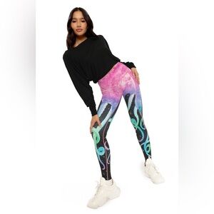 Blackmilk Space Tentacles Ninja Pants